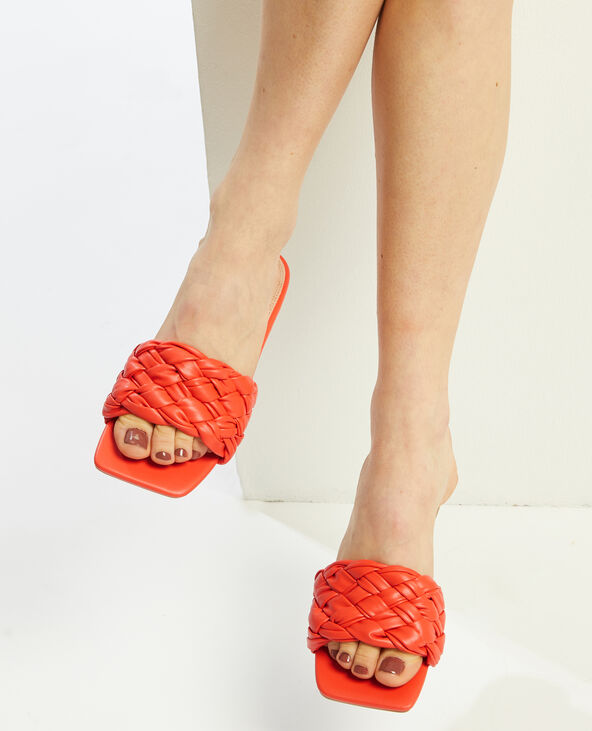 Mules tressées rose - Pimkie