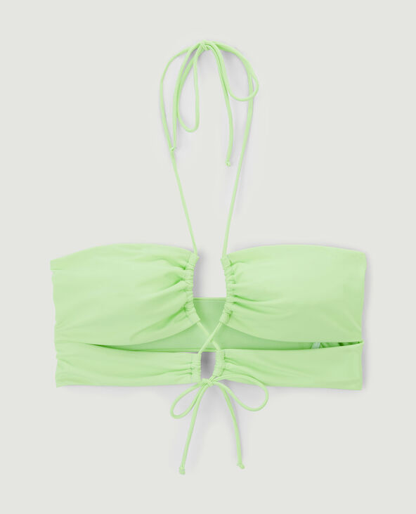 Haut de maillot de bain brassière vert - Pimkie