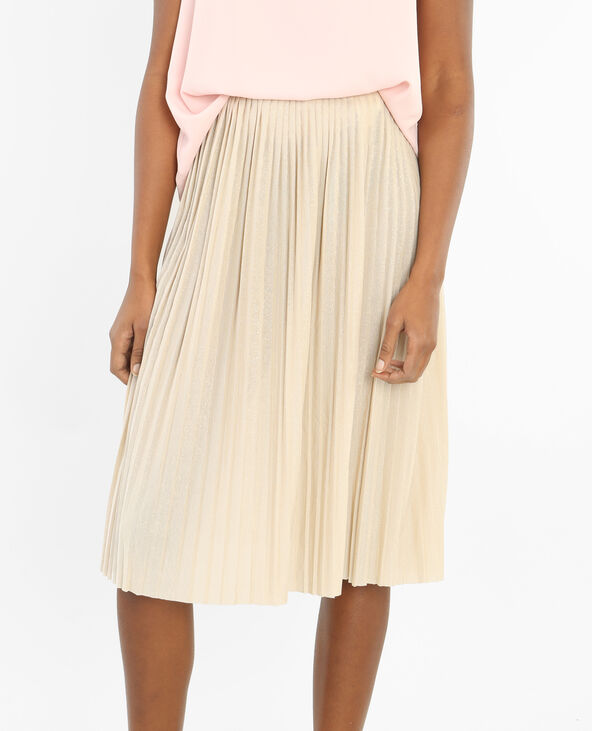 Jupe plissée deals lurex