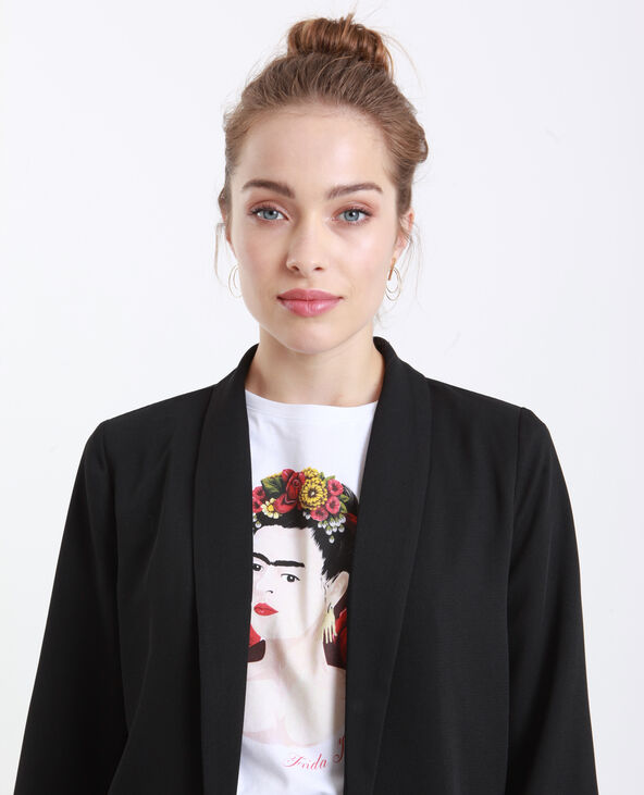 Blazer manches 3/4 noir - Pimkie