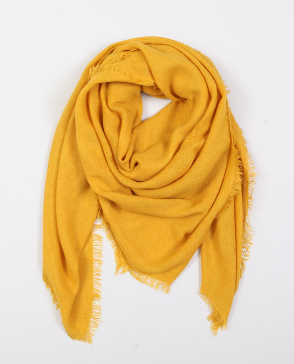 Foulard fin jaune ocre - Pimkie