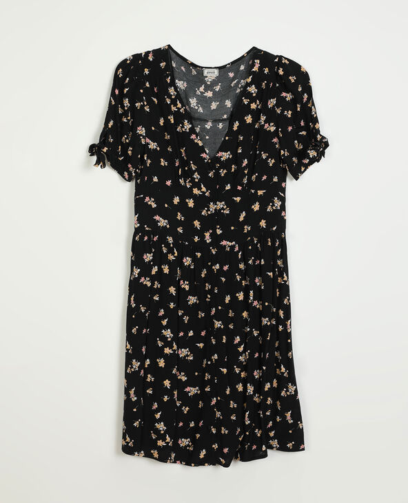 Robe fleurie noir - Pimkie