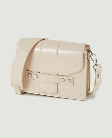 Sac boxy avec clous écru - Pimkie