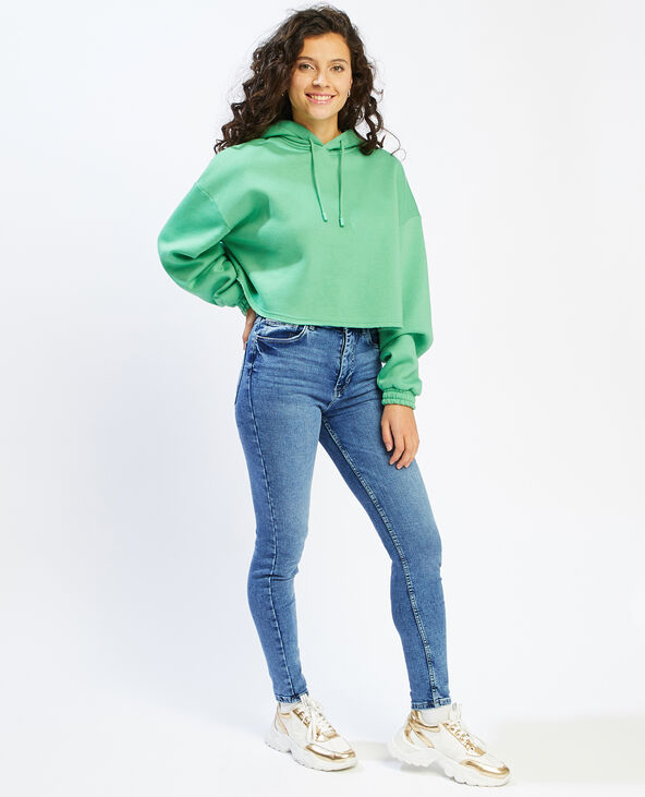 Jean skinny taille haute bleu - Pimkie