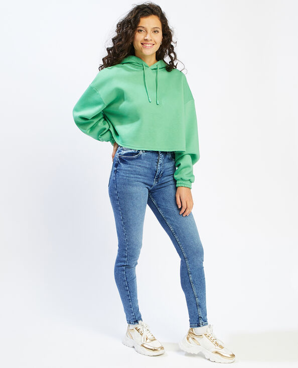 Jean skinny taille haute bleu - Pimkie