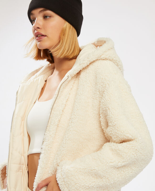 Parka réversible taupe - Pimkie