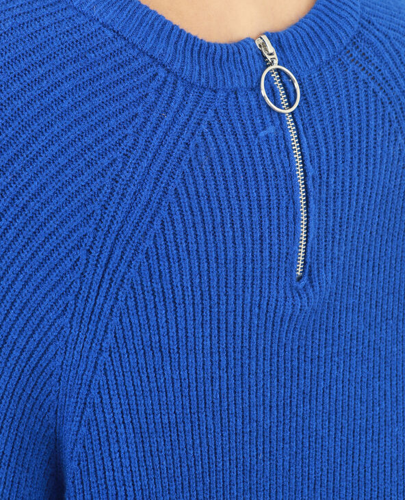 Pull long bleu marine - Pimkie