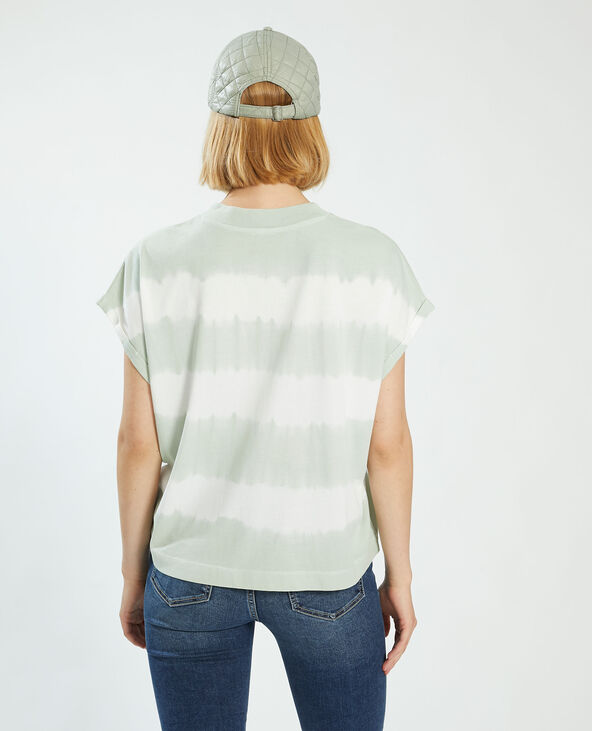 T-shirt tie and dye vert anis - Pimkie