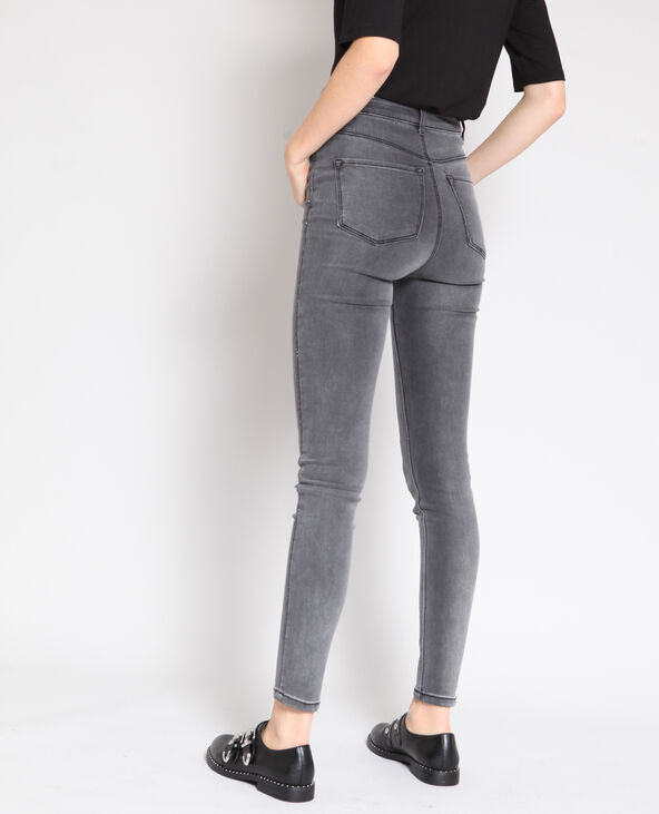 Jean skinny gris foncé top