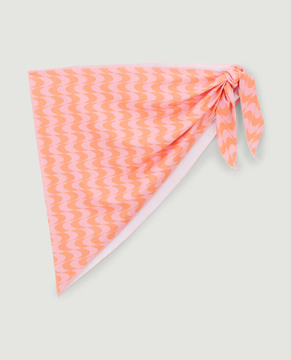 Paréo triangle orange - Pimkie