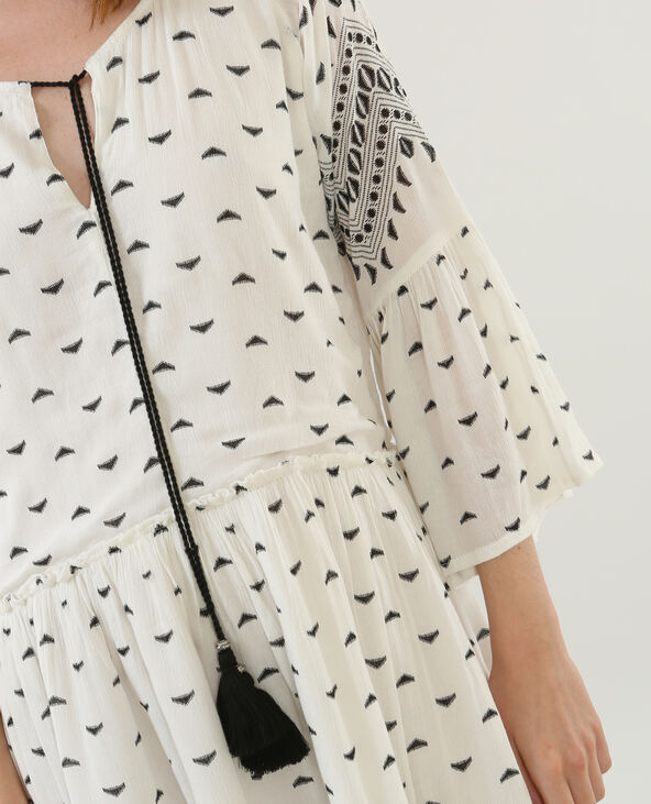 Robe manches pagode