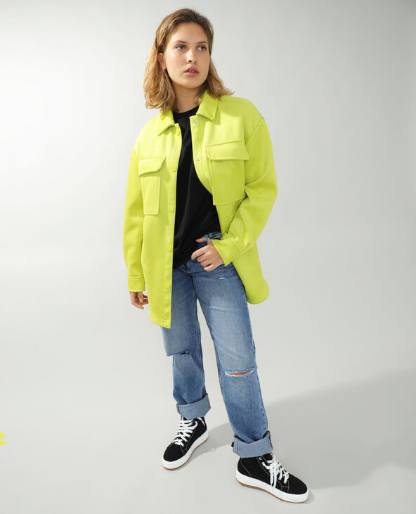 Surchemise jaune zara deals