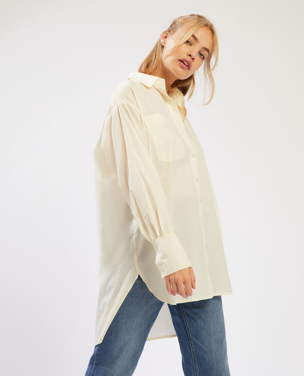 Chemise oversize écru - Pimkie