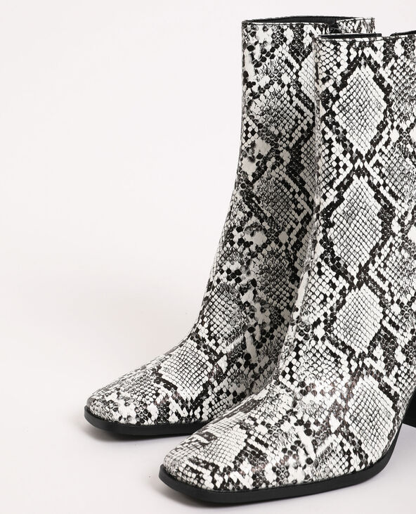 Boots mi-hautes beige - Pimkie