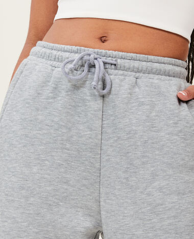 Pantalon de jogging en molleton gris chiné - Pimkie