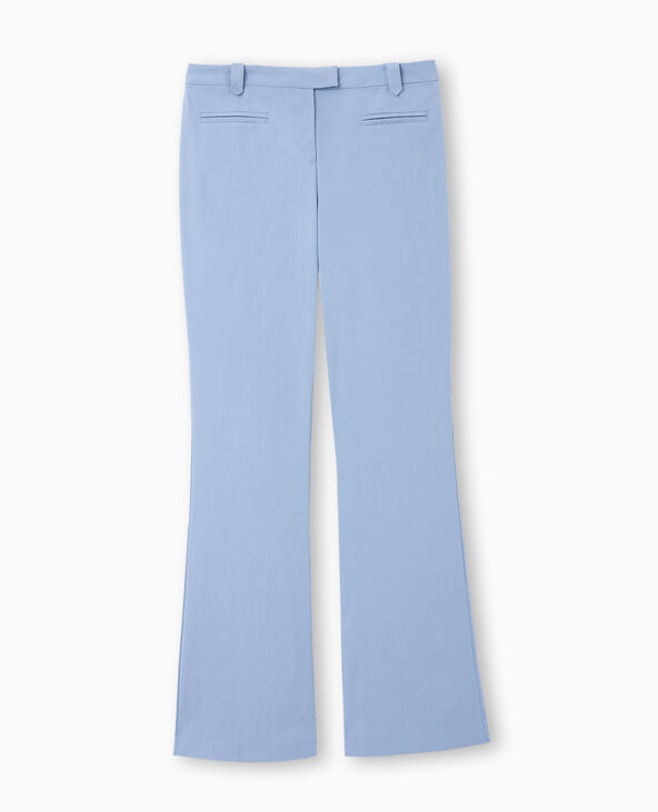 Pantalon flare taille basse bleu - Pimkie