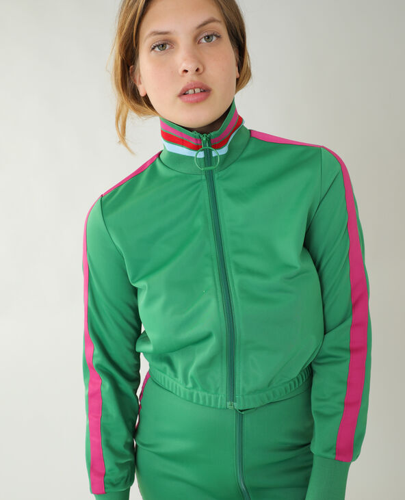 Veste de jogging vert - Pimkie