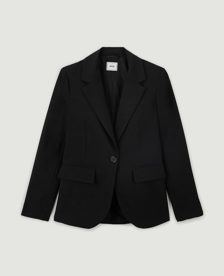 Veste blazer cintrée noir - Pimkie