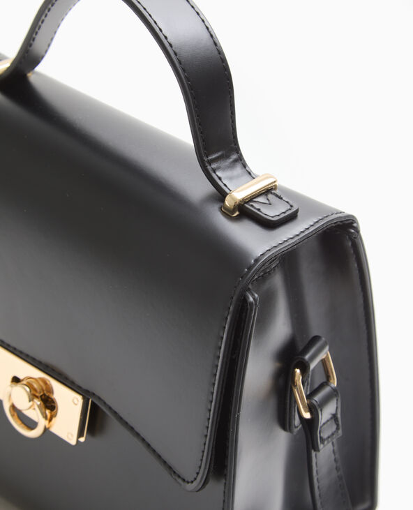 Sac boxy avec poignée et bandoulière noir - Pimkie