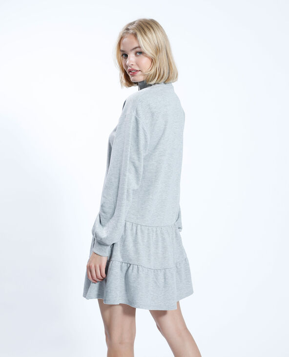 Robe sweat a volants
