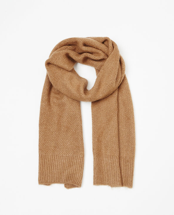 Echarpe en maille beige - Pimkie