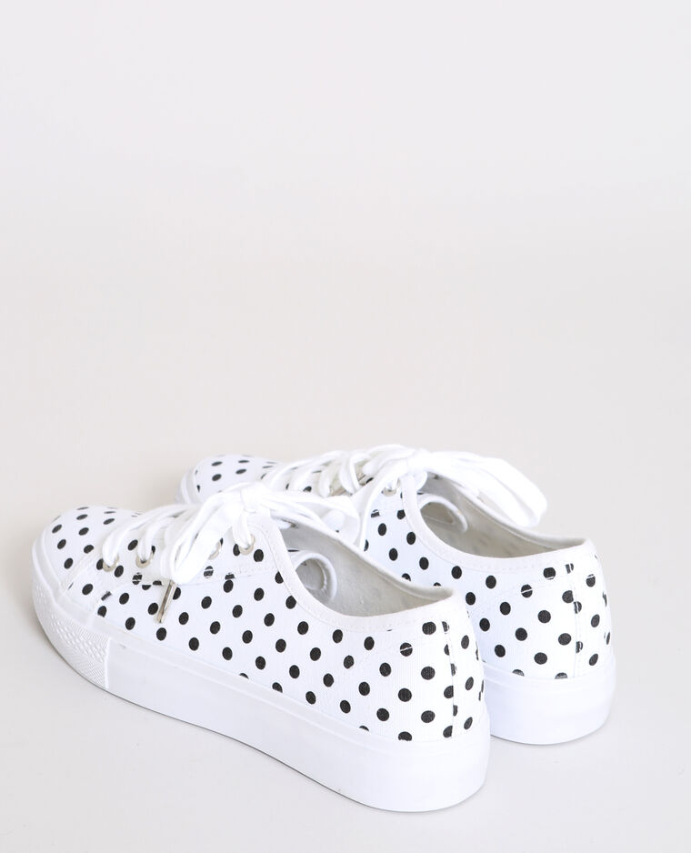 Baskets à pois blanc - Pimkie
