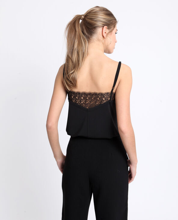 Top dentelle noir - Pimkie