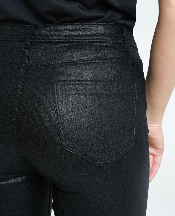 Pantalon skinny enduit