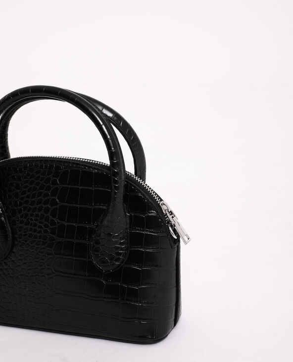Sac demi-lune noir - Pimkie