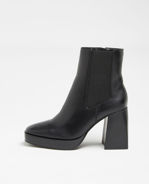 Boots plateforme noir - Pimkie