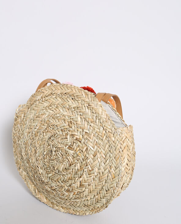 Sac rond paille pimkie cheap