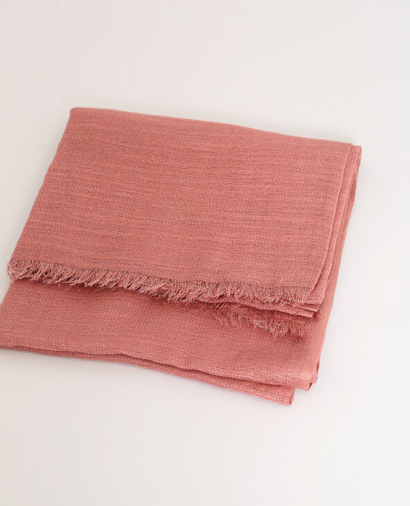Foulard fin vieux rose - Pimkie
