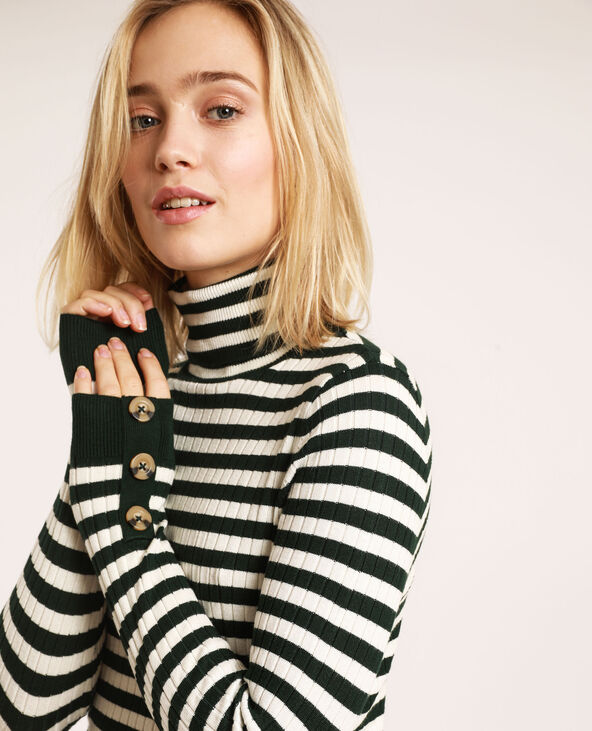 Pull à col roulé blanc - Pimkie