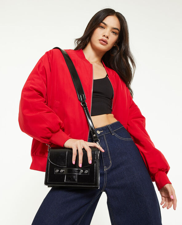 Sac boxy avec clous noir - Pimkie