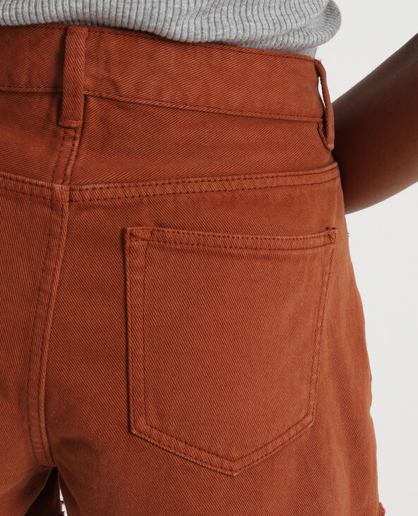 Short en jean marron - Pimkie