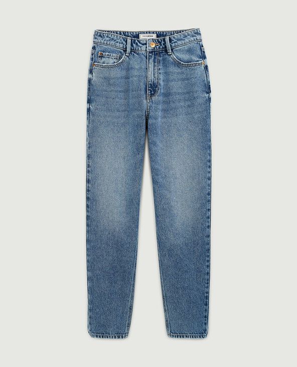 Jean mom taille haute bleu - Pimkie