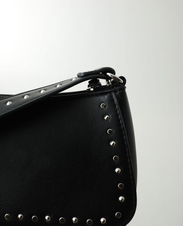 Sac porté épaule clouté noir - Pimkie