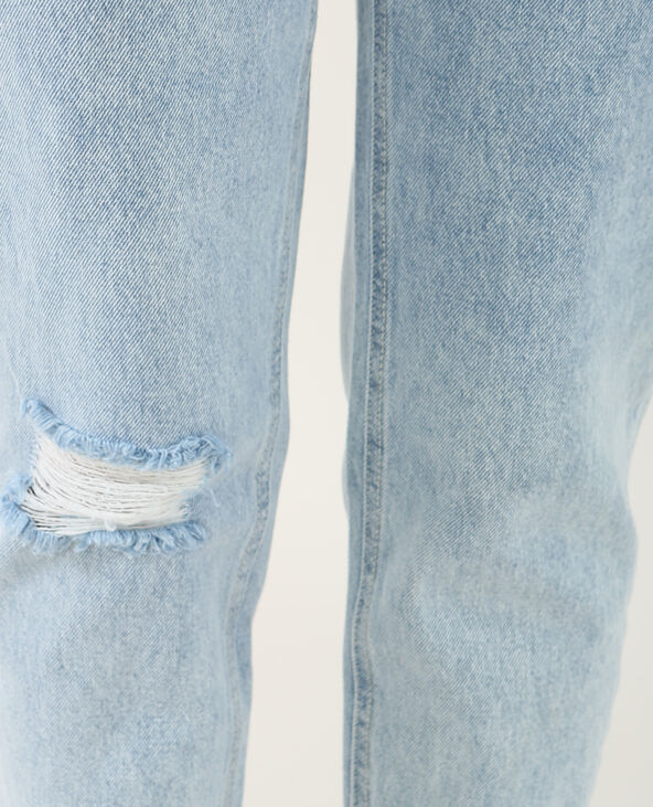 Jean mum destroy bleu clair - Pimkie