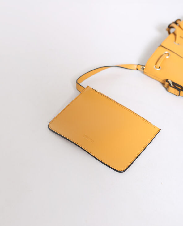 Sac bourse jaune - Pimkie