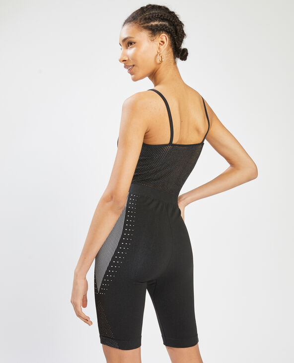 Combi-cycliste sans coutures noir - Pimkie