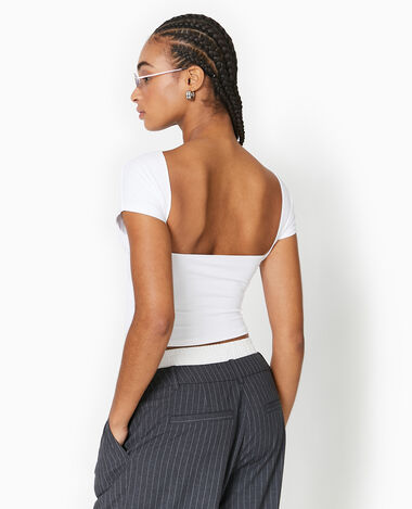 Tee shirt long femme hot sale