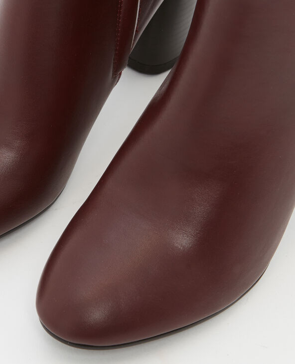 Bottines à talons violet - Pimkie