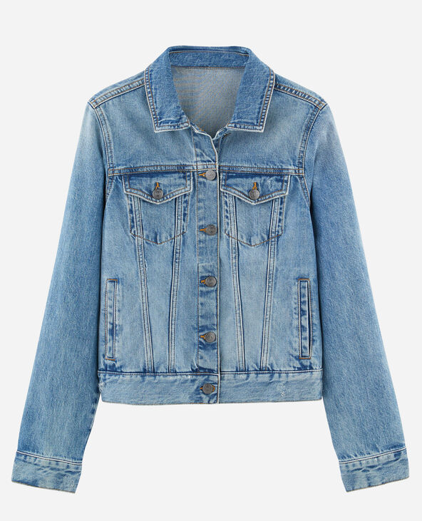 Veste en jean bleu - Pimkie