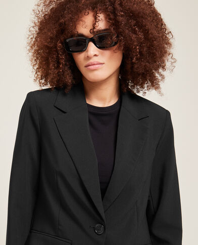 Veste blazer cintrée noir - Pimkie