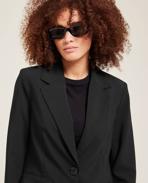 Veste blazer cintrée noir - Pimkie