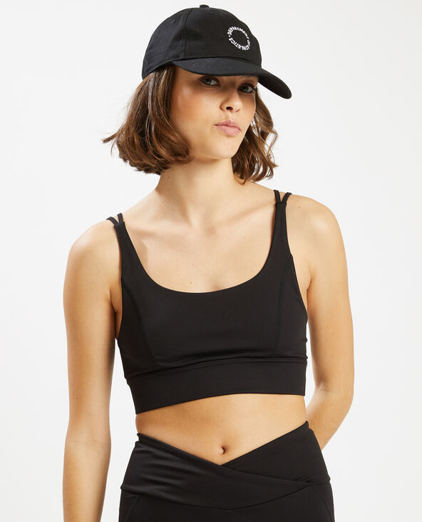 Casquette brodée noir - Pimkie