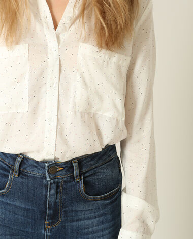 Chemise imprimée blanc - Pimkie