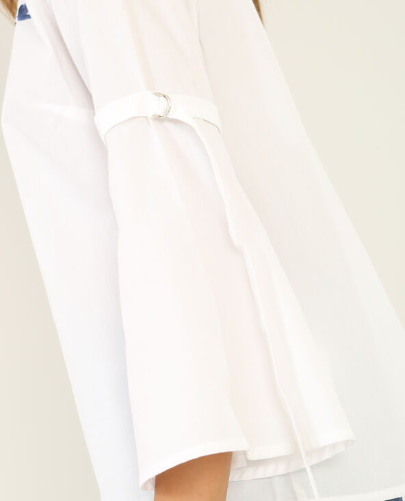 Blouse brodée blanc - Pimkie