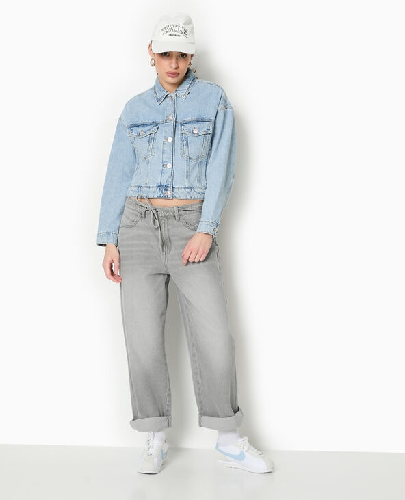 Veste en jean bleu - Pimkie