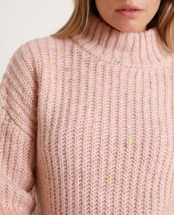 Pull chiné rose - Pimkie
